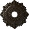 Ekena Millwork Riley Ceiling Medallion (Fits Canopies up to 4 5/8"), 18"OD x 3 1/2"ID x 1 1/2"P, Stone Hearth CM18RLSHF - alternate 1
